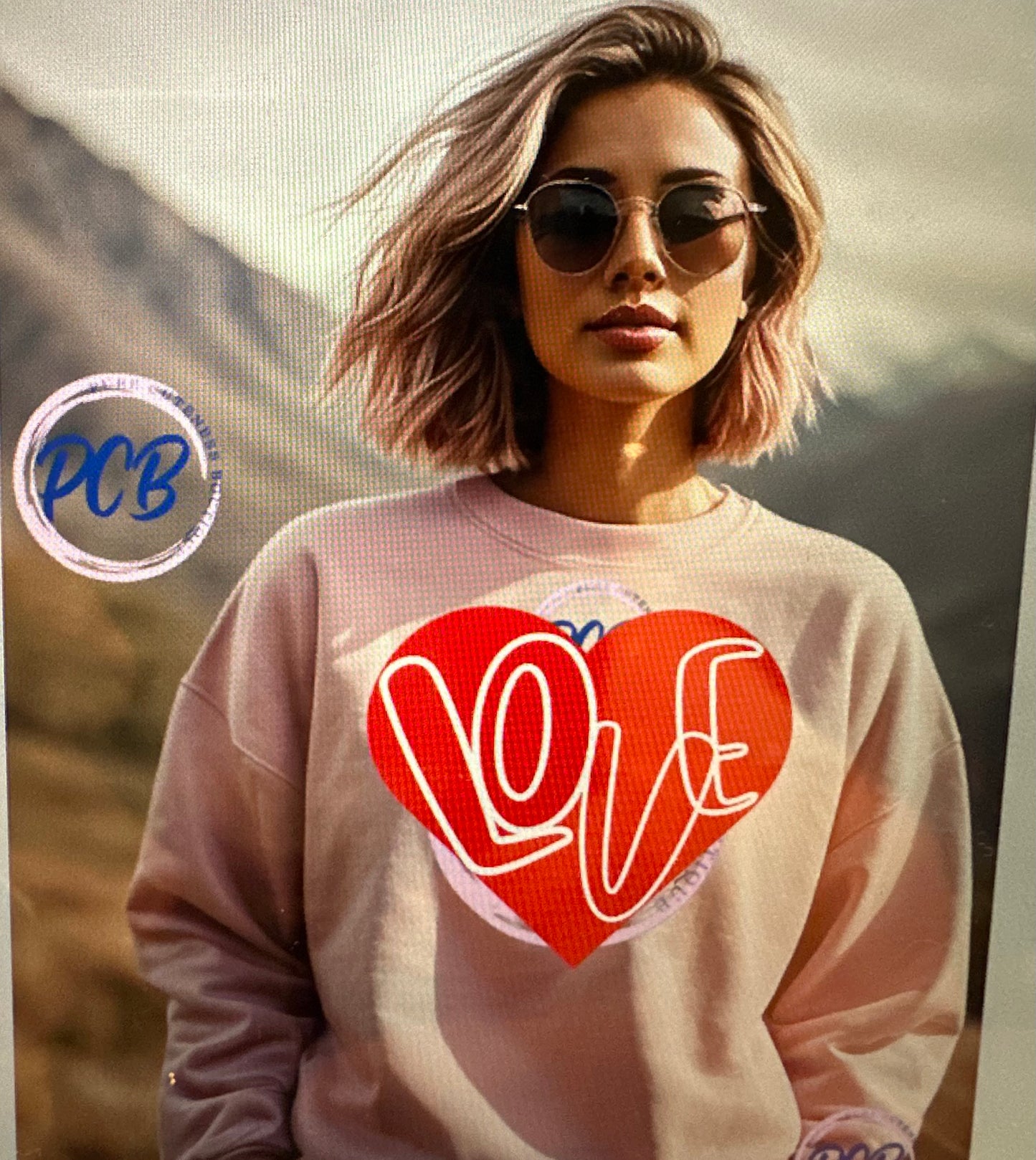 Love Heart Sweatshirt