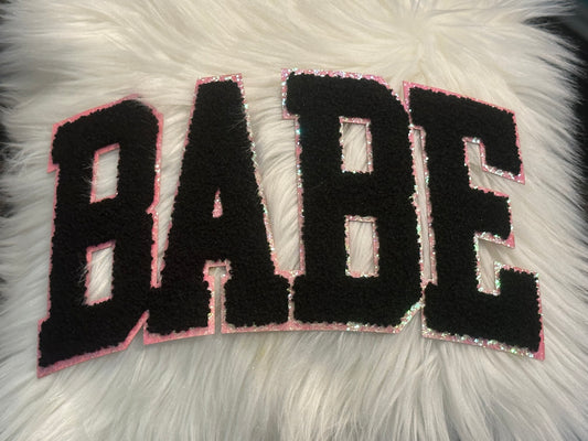 Babe Iron-on Patch